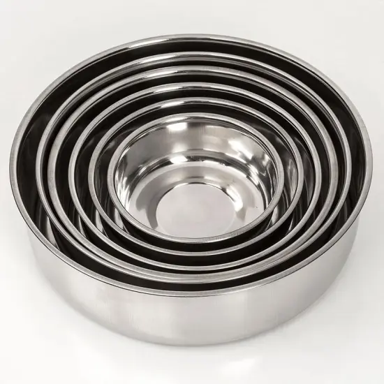 Lindy's 10 Piece Stainless Steel Nesting Bowl Set {3}