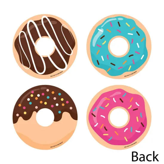 Big Dot of Happiness Donut Worry, Let's Party - Decorations DIY Doughnut Party Essentials - Set of 20 {4}