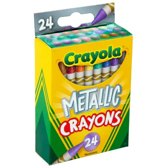 Crayola Crayons-Metallic 24/Pkg {2}