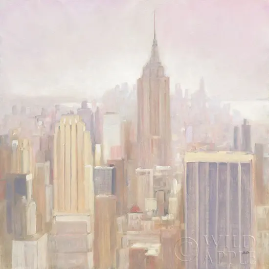 Manhattan in the Mist Poster Print by Julia Purinton - Item # VARPDX43390 {1}