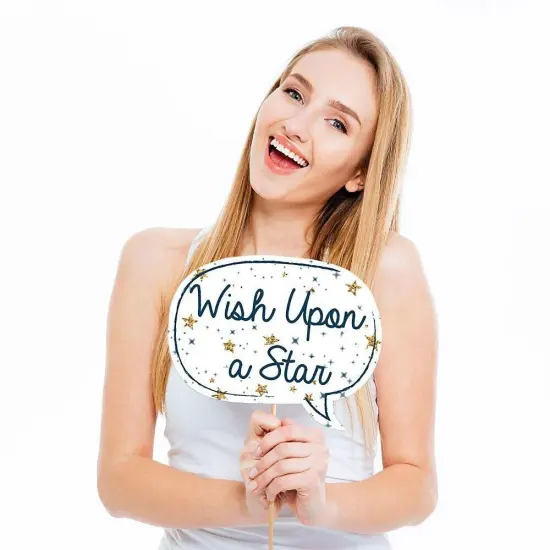 Big Dot of Happiness Funny Twinkle Twinkle Little Star - Baby Shower or Birthday Party Photo Booth Props Kit - 10 Piece {3}