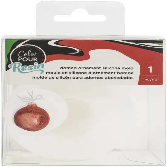 American Crafts Color Pour Resin Mold-Ornament {1}