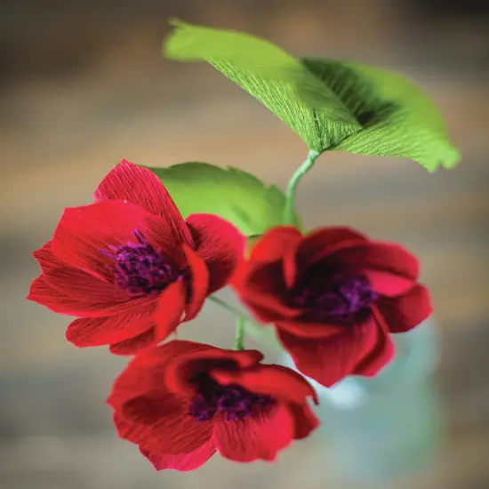 Lia Griffith Extra Fine Crepe Paper 19.6"X78.7"-Cranberry {3}