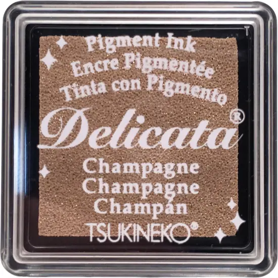 Delicata Small Pigment Ink Pad-Champagne {1}