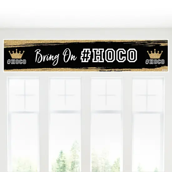 Big Dot of Happiness Hoco Dance - Homecoming Decorations Party Banner {6}