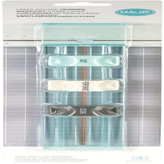 We R Laser Square Guide & Blades 4/pkg {1}