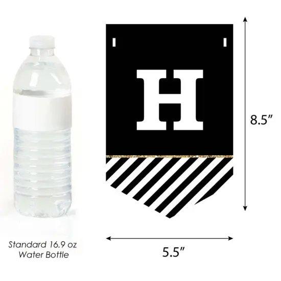 Big Dot of Happiness Happy Retirement - Retirement Party Bunting Banner - Party Decorations {4}