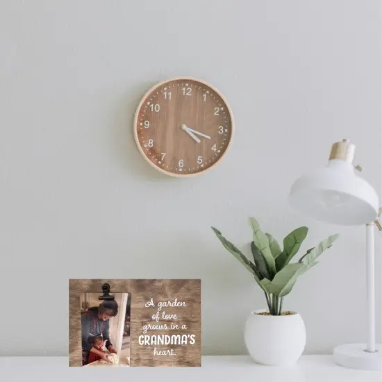 Decorative Wood Clip Frame: Grandma {2}