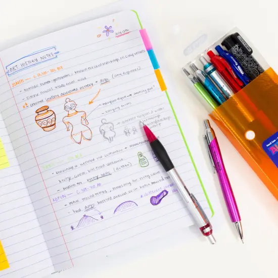 BAZIC Composition Book W/R Poly Cover 70 Ct. {2}