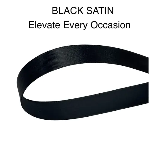 FabricLA Satin Ribbon 3/8 Inch | Polyester Satin Ribbon| 100 Yards Ribbon Ideal for Gifts & Crafting Pink {6}