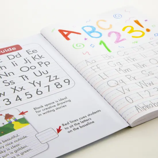 BAZIC Composition Book Primary Journal Marble 100 Ct. {2}