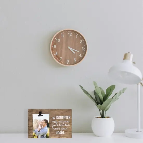 Decorative Wood Clip Frame: Daughter {2}