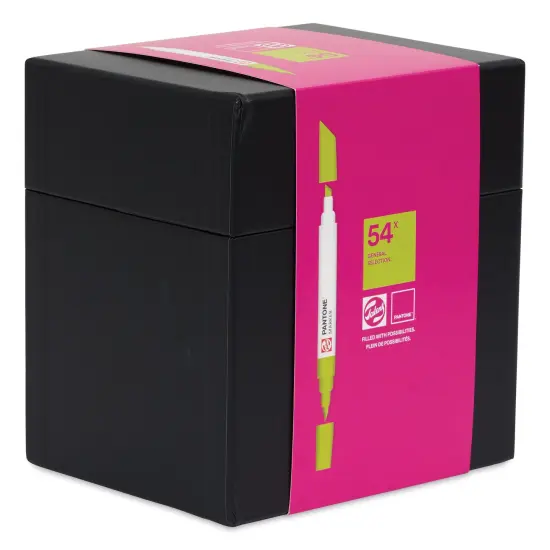 Pantone Dual Tip Markers - Assorted, Set of 54 {1}