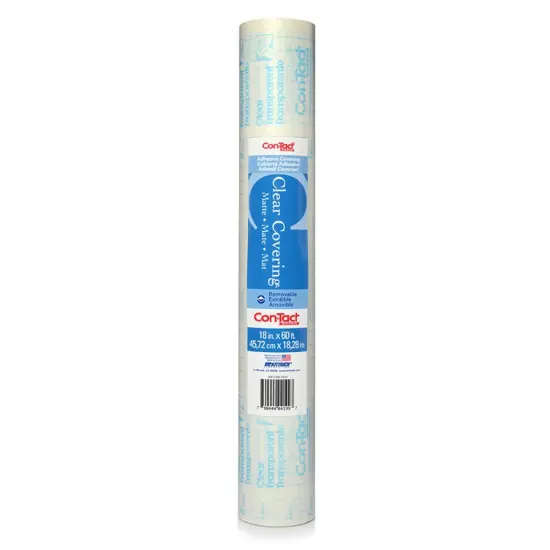 Con-Tact Con-Tact Repositionable Clear Adhesive Paper {3}