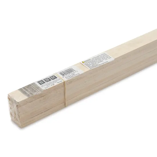 Bud Nosen Basswood Sheets - 3/16" x 1" x 24", 10 Sheets {1}