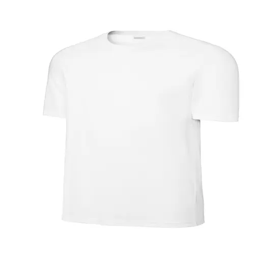 Sport-Tek&reg; Short Sleeve Men's Tees Black/ vintage heath {2}