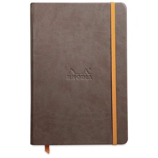 Rhodiarama Hardcover Notebook - Chocolate, A5 {1}