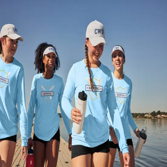 Sport-Tek&reg; Ladies Pro Long Sleeve T-shirts For Adult Bright seafoam {7}