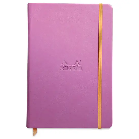 Rhodiarama Hardcover Notebook - Lilac, A5 {1}