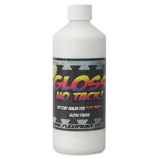Flexi Paint Waterbased Top Coat - Gloss, 500 g (17.6 oz) {1}