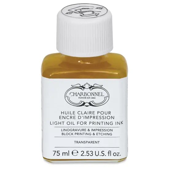 Charbonnel Water Washable Printing Ink Oil - 75 ml {1}