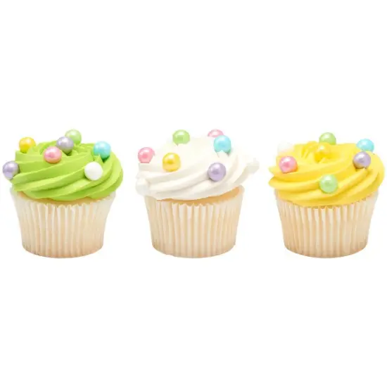 Pastel Mix Resealable 11mm Sugar Candy Decorations {3}