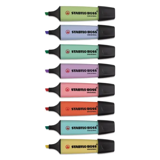 Stabilo Boss Original Highlighters - Pastel, Set of 8 {1}