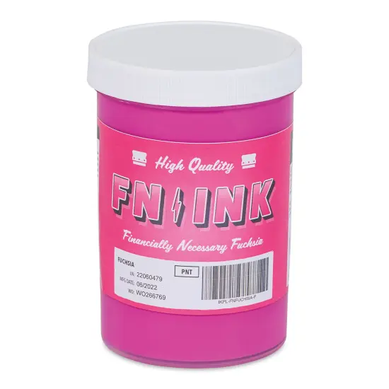 FN Ink Plastisol Screen Printing Ink - Fuchsia, Pint {1}