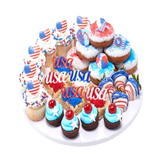 Summer Fun beach themed Cupcake Cake Decorating Rings 12 set {4}