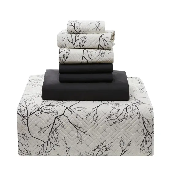 Clara Clark Bedspread Coverlet Set {6}