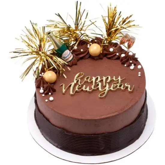 Gold Spray Mylar Celebration cake and cupcakes picks - set of 6 {4}