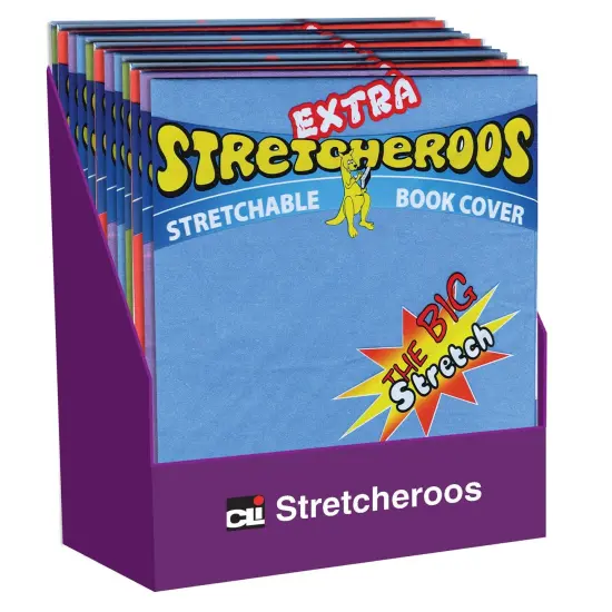 Extra Stretcheroos Bookcovers, Assorted Colors, Set of 36 {1}