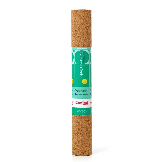 Adhesive Roll, Cork, 18" x 4' {1}