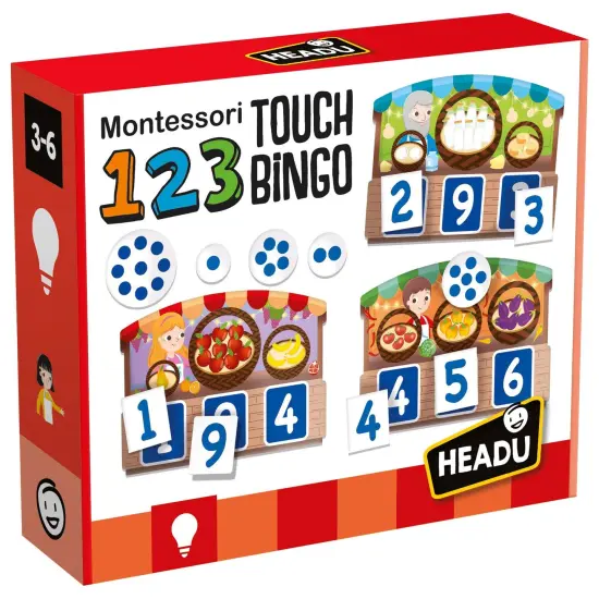 123 Montessori Touch Bingo {1}