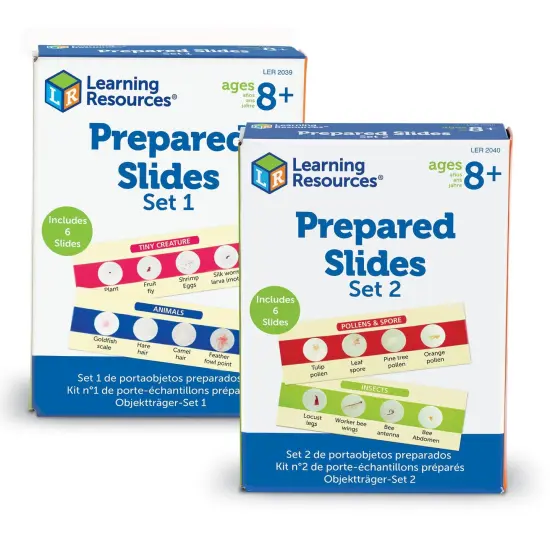 Prepared Slides Bundle: Set I & II, Pack of 12 {1}