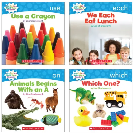 Nonfiction Sight Word Readers Set, Level B, Set of 25 Books {2}
