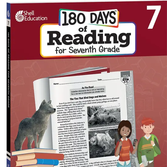 180 Days of Reading 2nd Edition, Grade 7 {2}