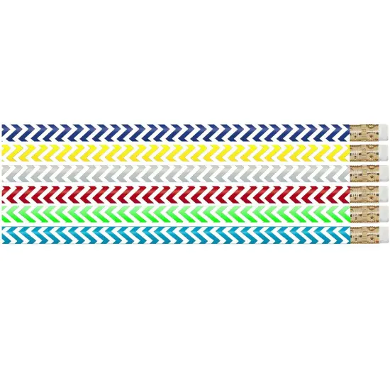 Chevron Chic Pencil, 12 Per Pack, 12 Packs {1}