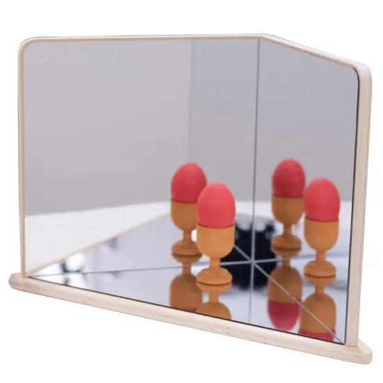 Wooden 4-Way Mirror {1}