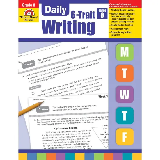 Daily 6-Trait Writing, Teacher's Edition, Grade 8 {1}