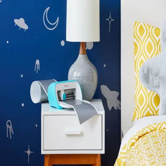 Cricut Joy Smart Vinyl - Permanent, Black, 5.5 in x 10 ft (1) {4}