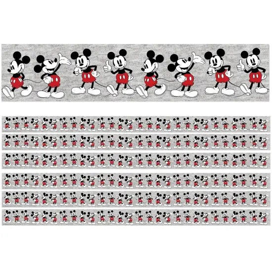 Mickey Mouse&reg; Throwback Mickey Poses Deco Trim&reg;, 37 Feet Per Pack, 6 Packs {1}