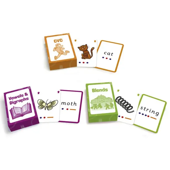 Decoding Flashcards, 3 Sets Per Pack, 3 Packs {3}