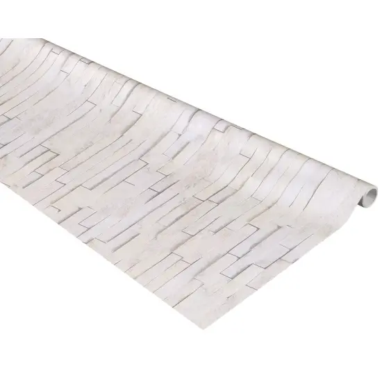 Bulletin Board Paper - Ledger Stone, 48" x 12', Pack of 4 {1}