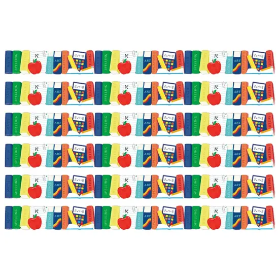 Books and Tools Extra Wide Deco Trim&reg;, 37 Feet Per Pack, 6 Packs {1}