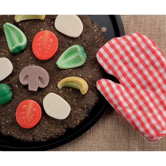 Sensory Play Stones, Pizza Toppings {6}