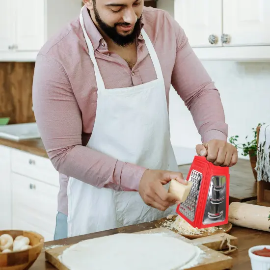 Avon 8.25" Red Collapsible Box Kitchen Grater {5}