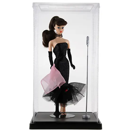 ExpoCase Plastic Doll Display Case 6.5" W x 6.5" D x 12.125" H {2}
