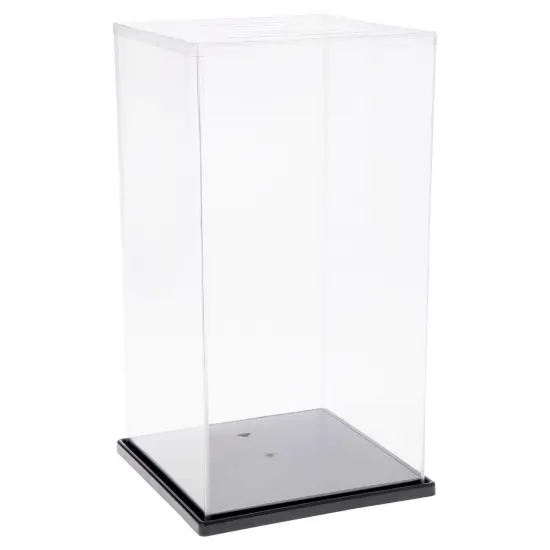 ExpoCase Plastic Folding Display Cover for Dolls, 10.5" W x 10.5" D x 20" H {1}