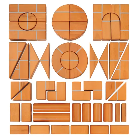 Kaplan Early Learning Unit Bricks - 100 Piece Set {3}